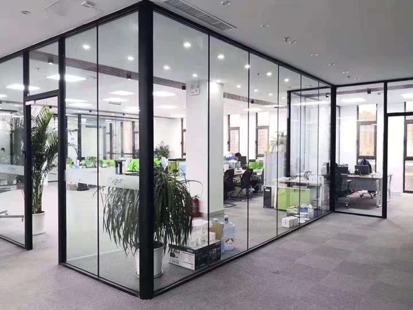 办公室隔断厂家/铝合金玻璃隔断定制/办公高隔间/专业生产安装/量大优惠